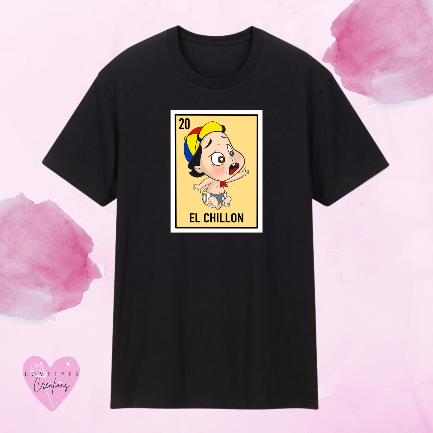 Kids El Chillon Loteria Shirt