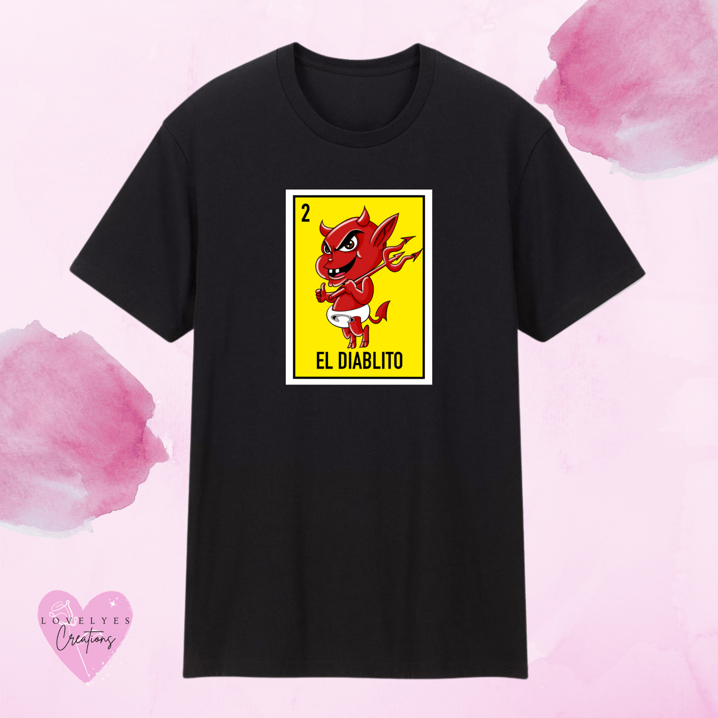 Kids El Diablito Loteria Shirt