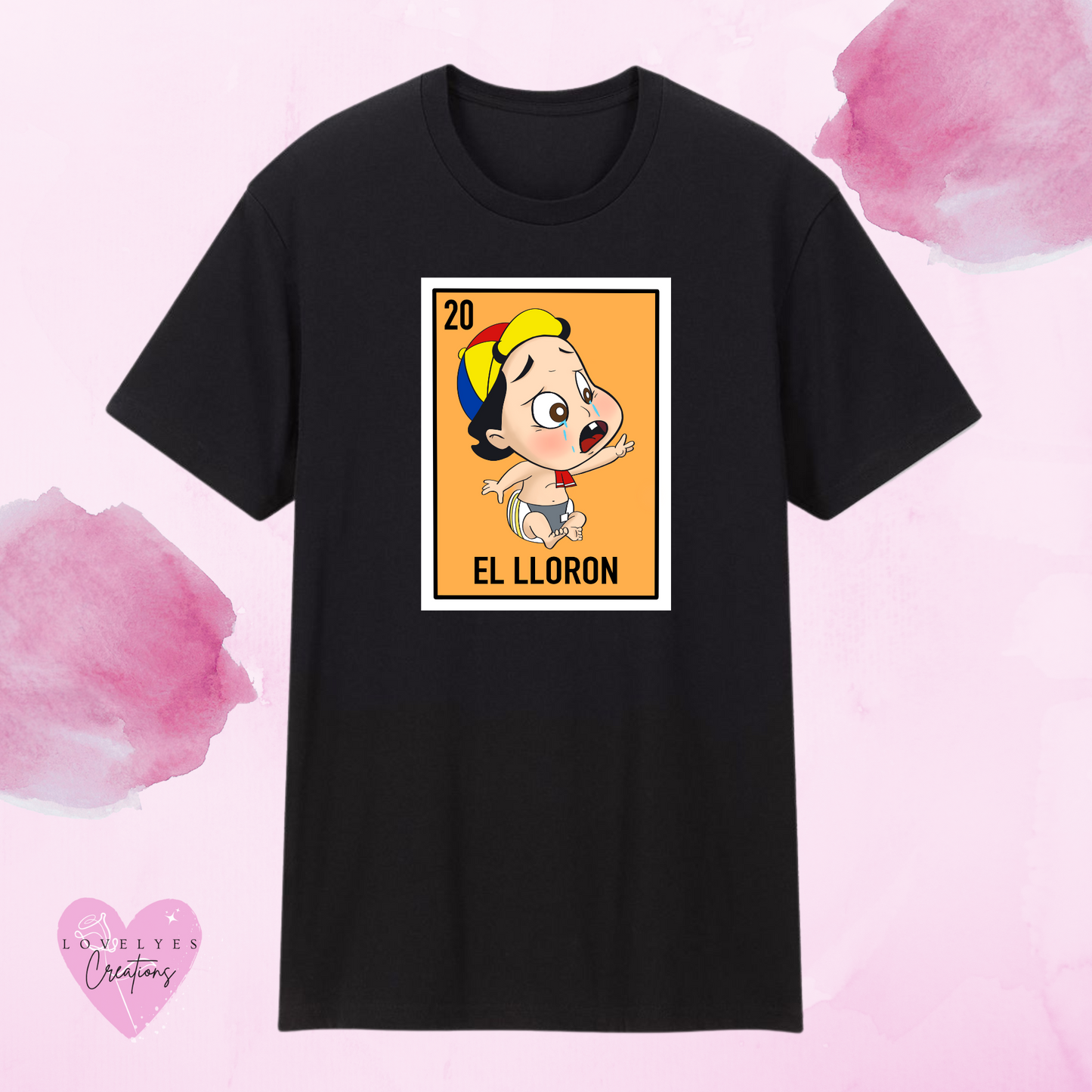 Kids El Chillon Loteria Shirt