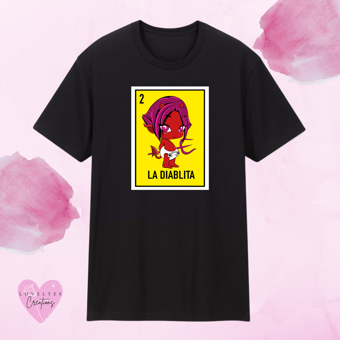 Kids La Diablita Loteria Shirt