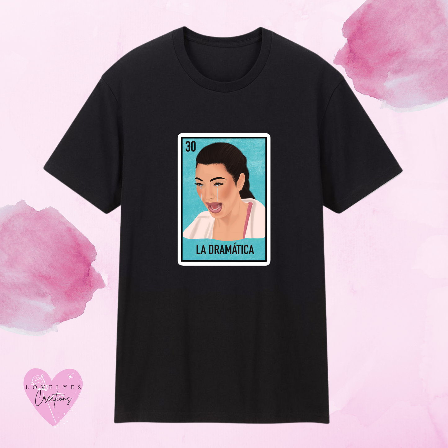 Kim K La Dramatica Loteria Card