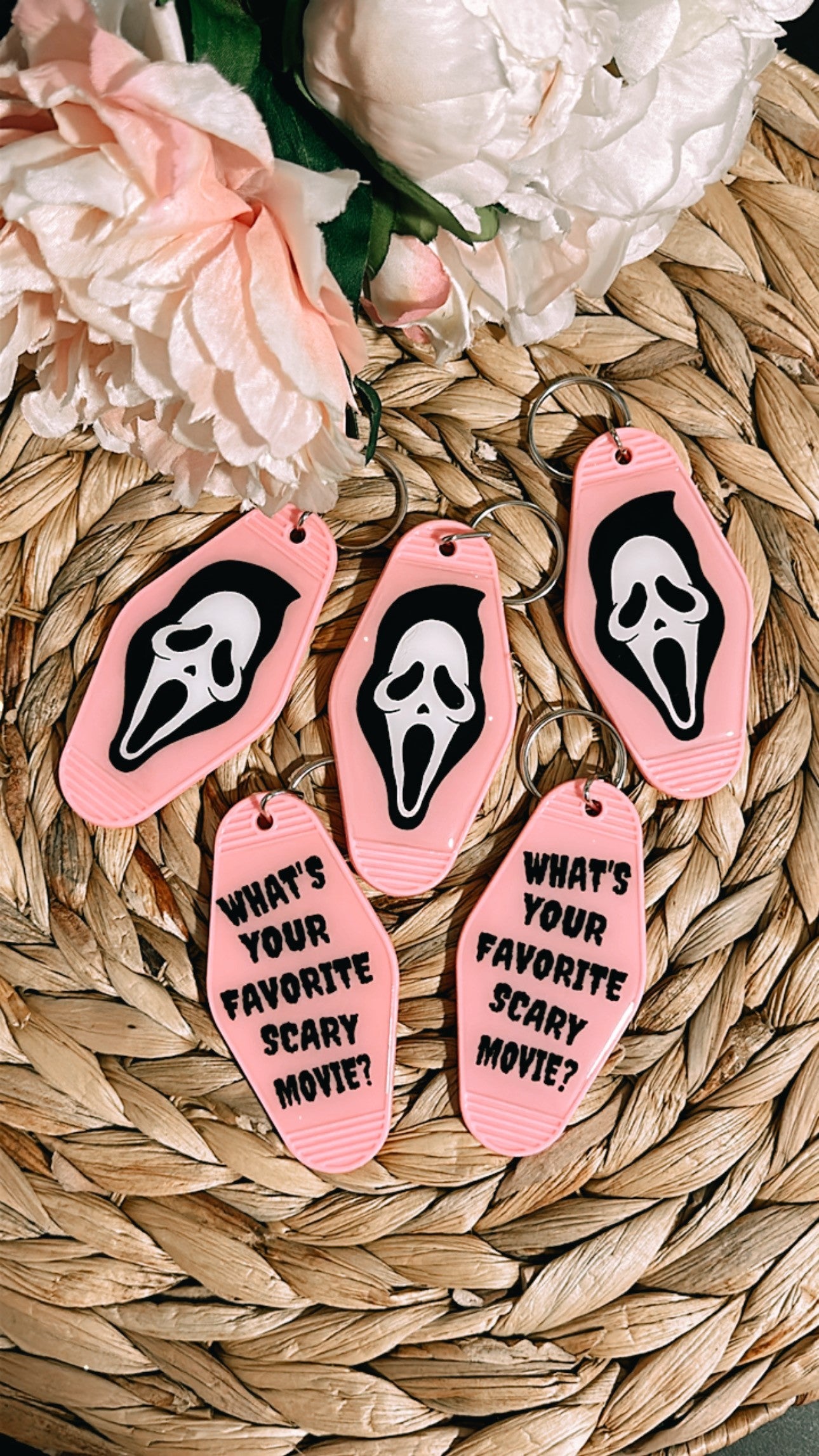 Ghostface Keychain