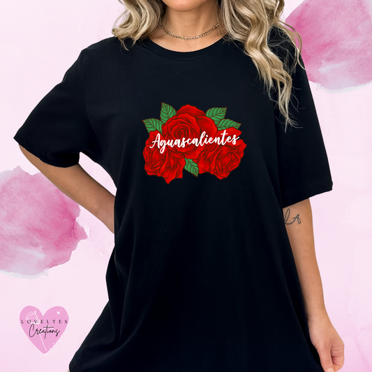 Aguascalientes Roses Shirt