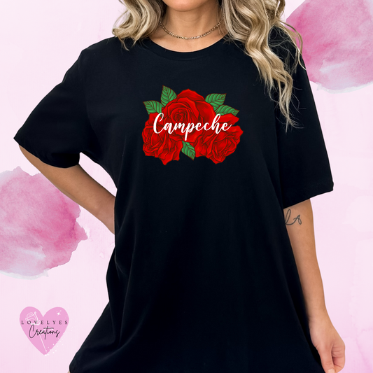 Campeche Roses Shirt