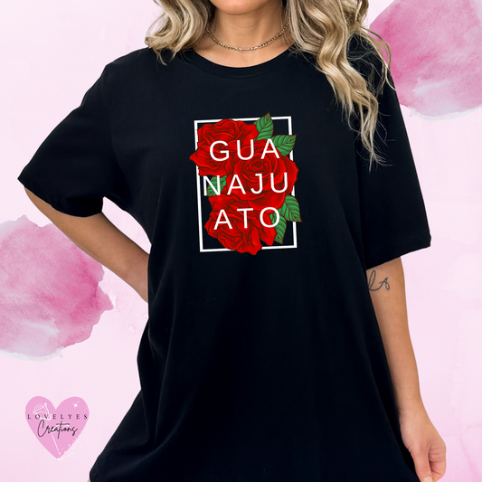 Guanajuato Framed Roses Shirt