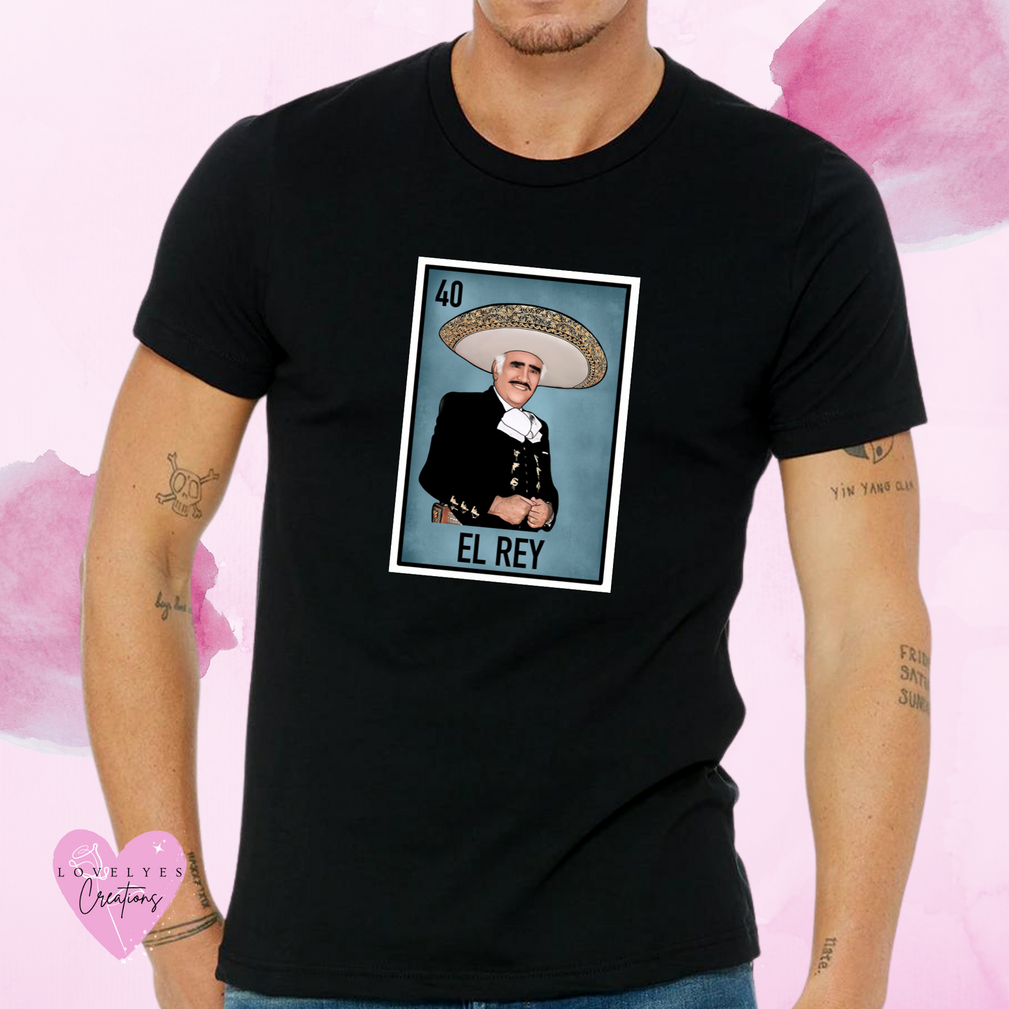 Vicente Fernandez Loteria Shirt