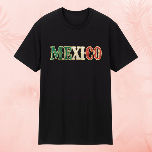 Tri-Colored Mexico Shirt